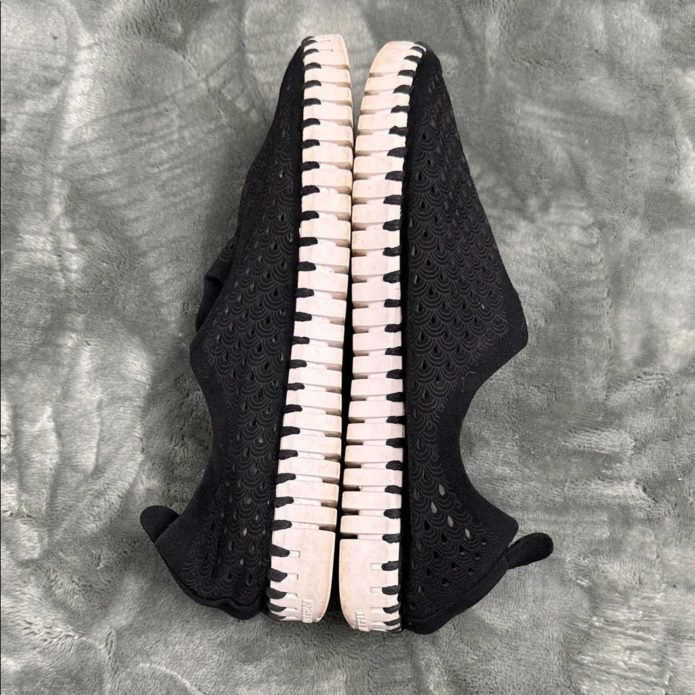 Ilse Jacobsen Black Espadrille Slip-Ons